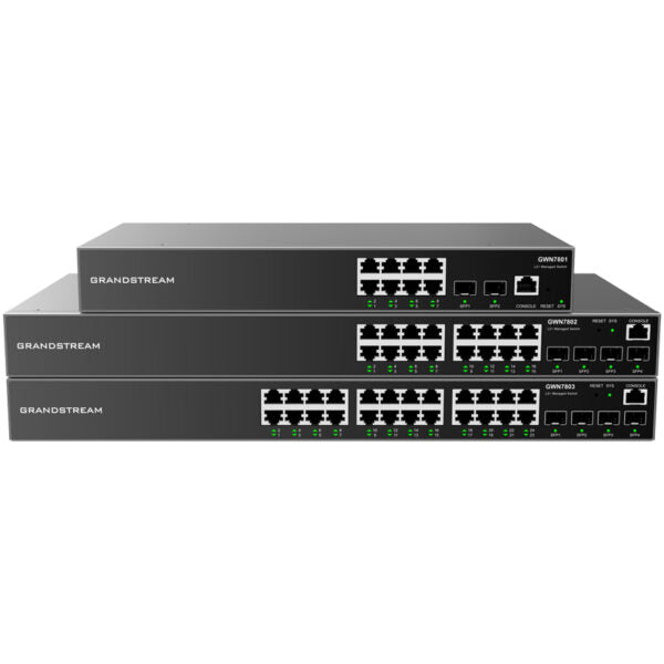 Grandstream GWN7803P Enterprise Layer 2+ Managed Network Switch Grandstream GWN7803P Enterprise Layer 2+ Managed Network Switch